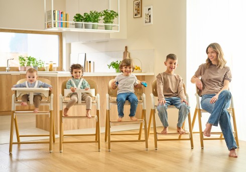 Krzesełko i leżaczek 4w1 Lionelo Celia Set | Do 90 kg