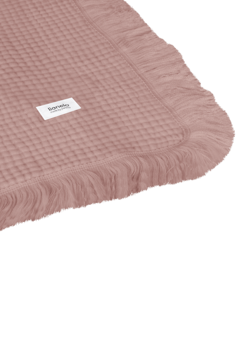 Kocyk niemowlęcy Muslin Blanket Dusty Pink - Lionelo