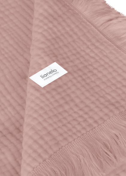 Kocyk niemowlęcy Muslin Blanket Dusty Pink - Lionelo