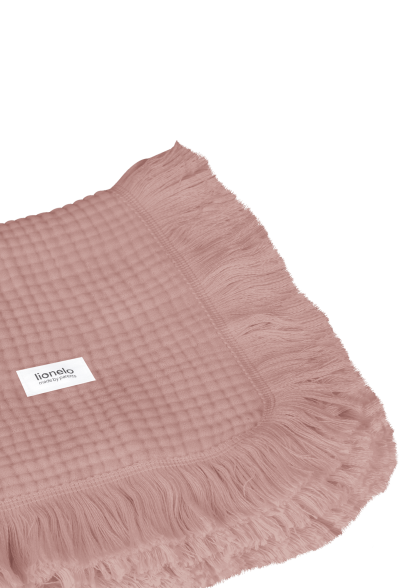 Kocyk niemowlęcy Muslin Blanket Dusty Pink - Lionelo