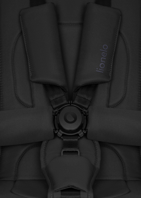 Wózek 2w1, gondola + spacerówka, amortyzowany - Mika Plus Black Onyx - Lionelo