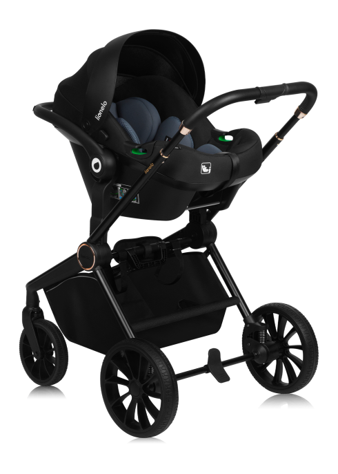 Lionelo Mika Plus 3w1 Brown Rust — Wózek Wielofunkcyjny | Opinie i cena