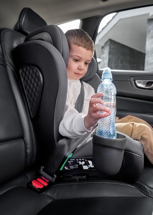 Fotelik samochodowy Neal i-Size Grey Concrete - Lionelo