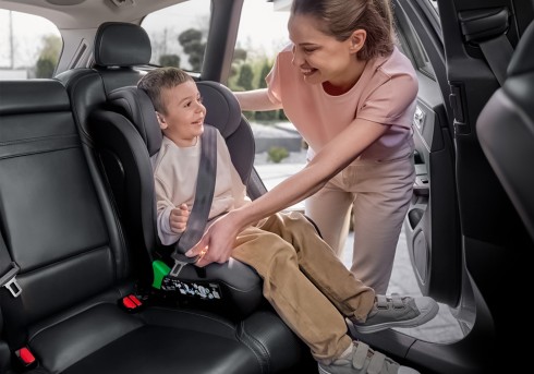 Fotelik samochodowy Neal i-Size Grey Concrete - Lionelo