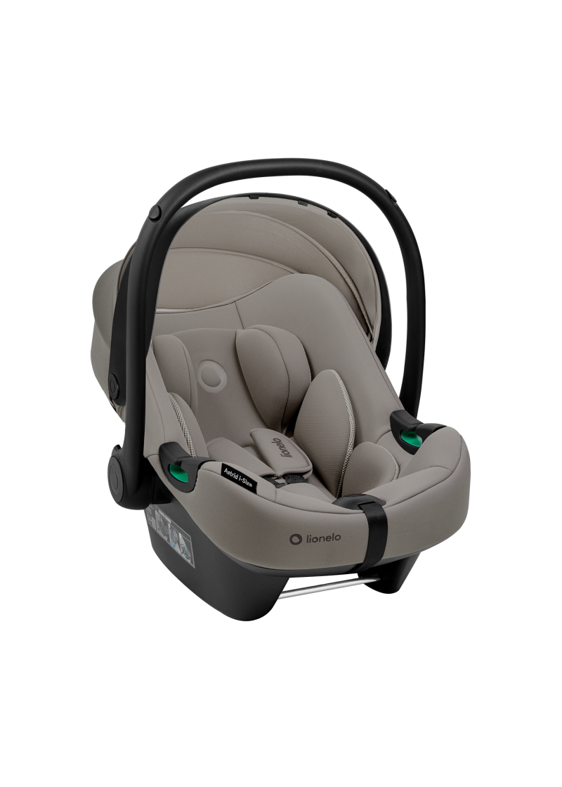 Fotelik samochodowy Lionelo Astrid i-Size Beige Taupe - Lekkie 4kg