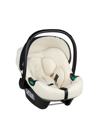 Fotelik samochodowy Lionelo Astrid i-Size Beige Cream - 5 gwiazdek ADAC