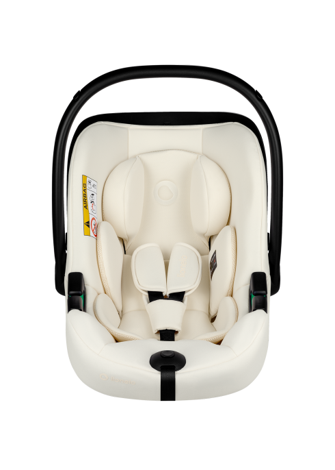 Fotelik samochodowy Lionelo Astrid i-Size Beige Cream - 5 gwiazdek ADAC