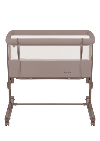 Łóżeczko dostawne 3w1 Lionelo Aurora Beige Taupe - Z funkcją kołyski
