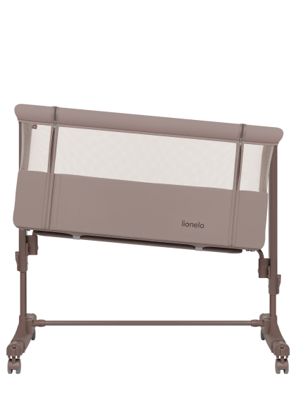 Łóżeczko dostawne 3w1 Lionelo Aurora Beige Taupe - Z funkcją kołyski