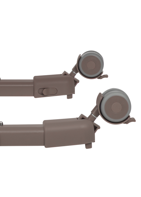 Łóżeczko dostawne 3w1 Lionelo Aurora Beige Taupe - Z funkcją kołyski