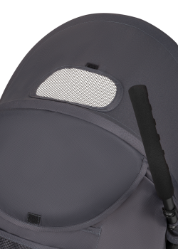 Wózek spacerowy lekki 7 kg, składany, do 15 kg - Elia Grey White - Lionelo