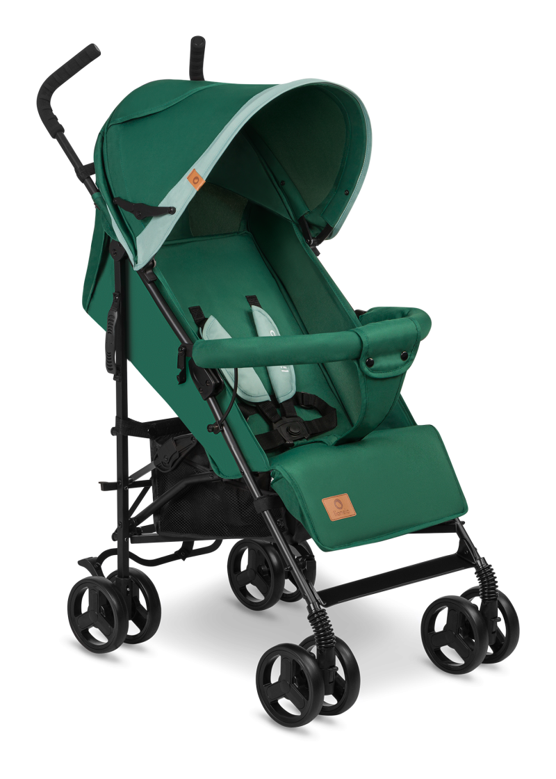 Wózek spacerowy lekki 7 kg, składany, do 15 kg - Elia Green Forest - Lionelo