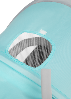 Wózek spacerowy lekki 7 kg, składany, do 15 kg - Elia Tropical Turquoise - Lionelo