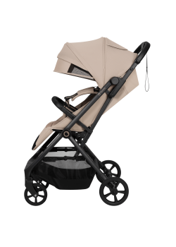 Wózek spacerowy Lionelo Tansi Beige Sand - System GravelTech & Auto-folding