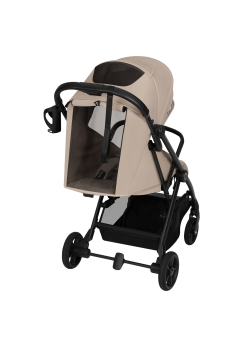 Wózek spacerowy Lionelo Tansi Beige Sand - System GravelTech & Auto-folding