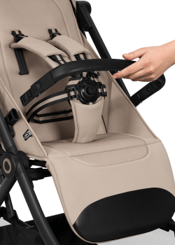 Wózek spacerowy Lionelo Tansi Beige Sand - System GravelTech & Auto-folding