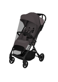 Wózek spacerowy Lionelo Tansi Beige Taupe - Budka XXL i system NightSafe