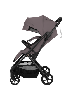 Wózek spacerowy Lionelo Tansi Beige Taupe - Budka XXL i system NightSafe