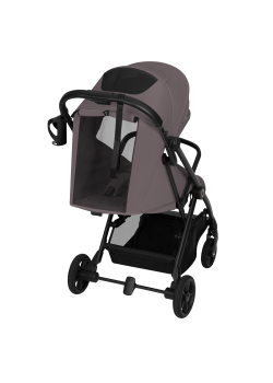 Wózek spacerowy Lionelo Tansi Beige Taupe - Budka XXL i system NightSafe