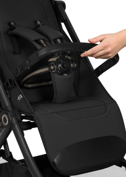 Wózek spacerowy Lionelo Tansi Black Onyx - System GravelTech & Auto-folding