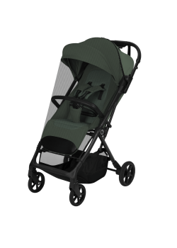 Wózek spacerowy Lionelo Tansi Green Emerald - Składa się sama i płynnie jedzie