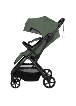 Wózek spacerowy Lionelo Tansi Green Emerald - Składa się sama i płynnie jedzie