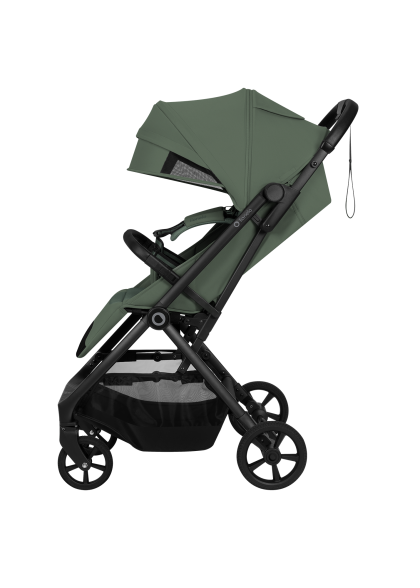 Wózek spacerowy Lionelo Tansi Green Emerald - Składa się sama i płynnie jedzie