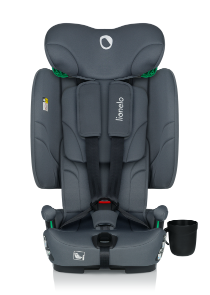 Fotelik samochodowy Nelly i-Size Grey Graphite - Lionelo