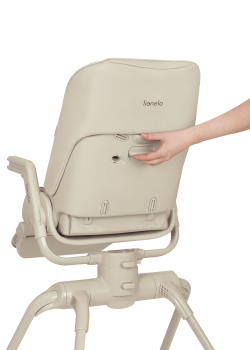 Krzesełko do karmienia 3w1 Lionelo Maddie Set Beige - Krzesełko, leżaczek i łóżeczko