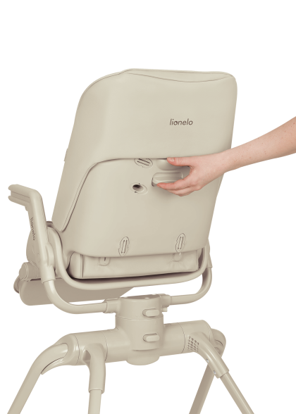 Krzesełko do karmienia 3w1 Lionelo Maddie Set Beige - Krzesełko, leżaczek i łóżeczko