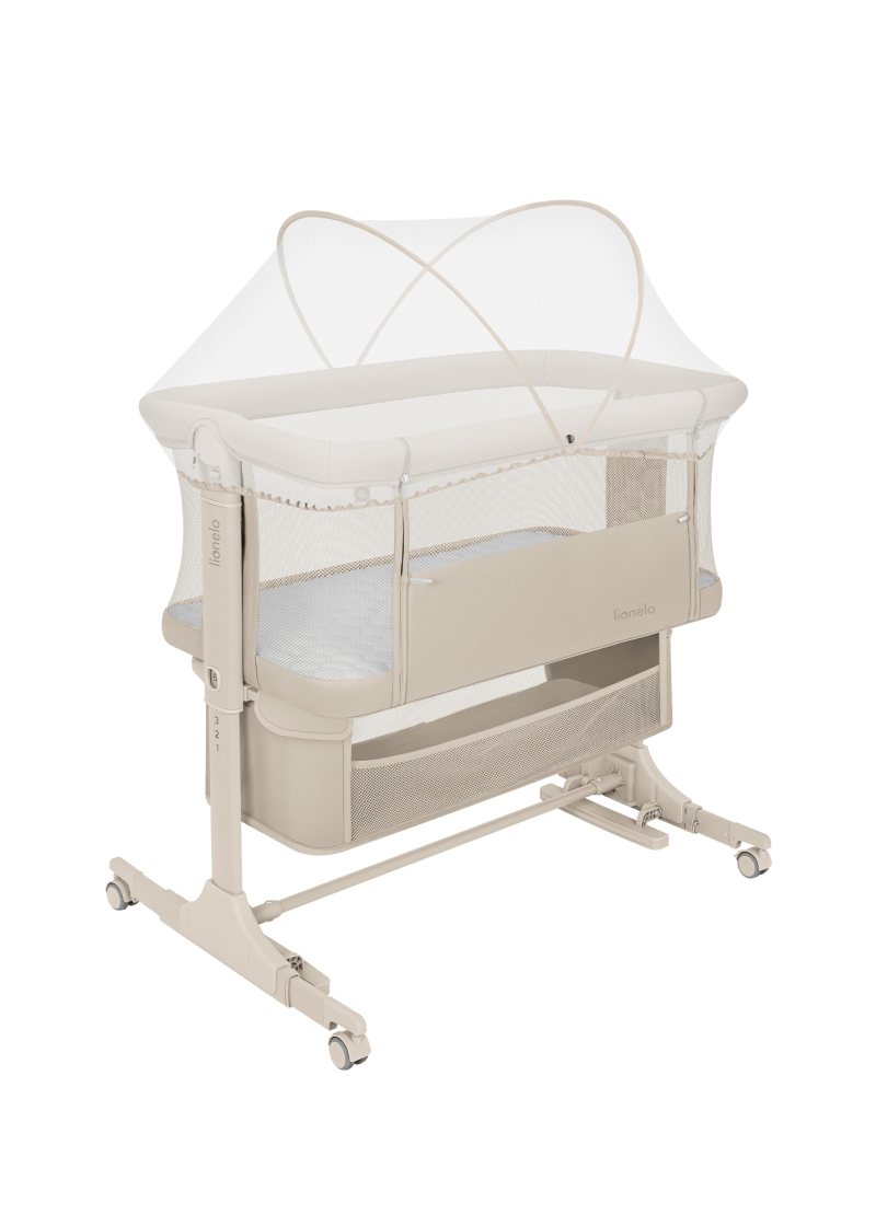 Łóżeczko dostawne 3w1 Jodie Beige Cream