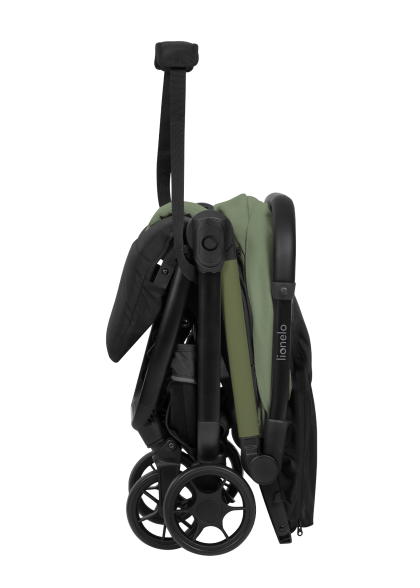Wózek spacerowy 7,5 kg, auto-fold, od narodzin, kompaktowy - Julie Air Green Sage - Lionelo