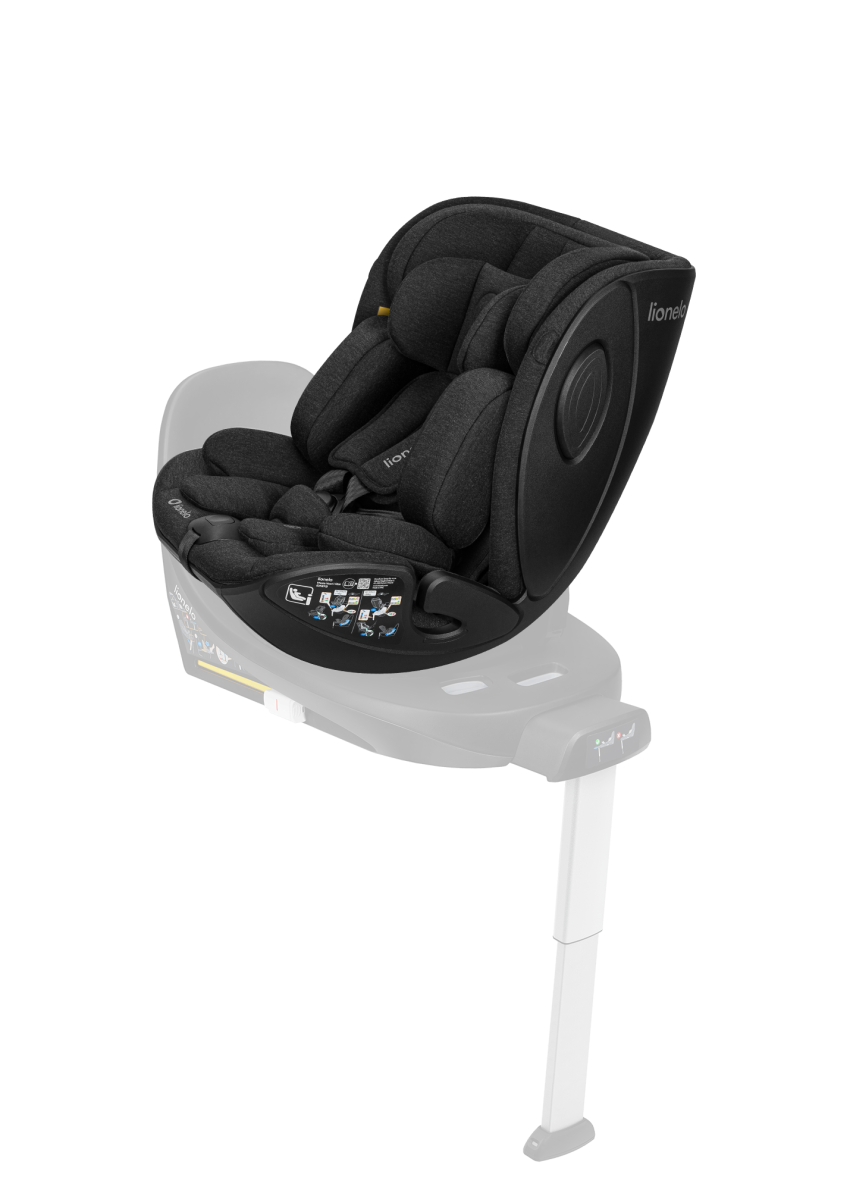 Fotelik samochodowy i-Size 40-105 cm Moxie Next Black Carbon