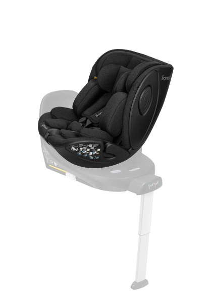 Fotelik samochodowy i-Size 40-105 cm Moxie Next Black Carbon
