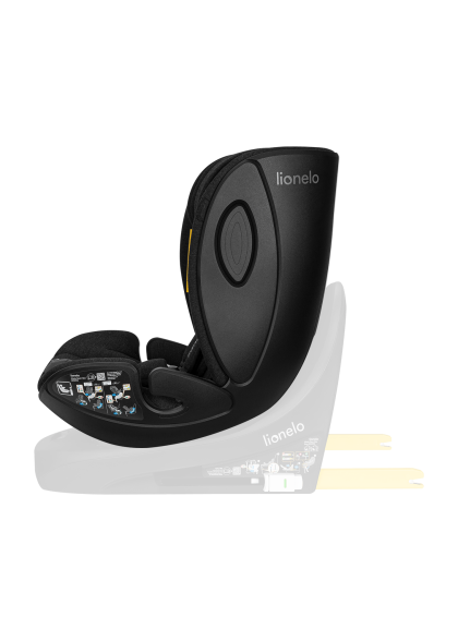 Fotelik samochodowy i-Size 40-105 cm Moxie Next Black Carbon