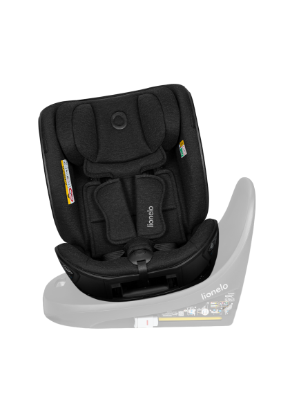 Fotelik samochodowy i-Size 40-105 cm Moxie Next Black Carbon