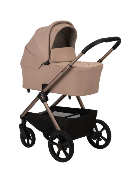 Wózek 3 w 1 z fotelikiem i-Size Carmine Beige Sand premium