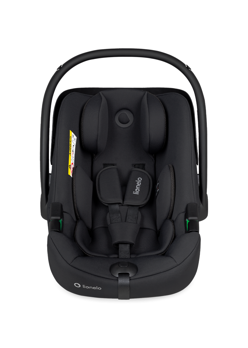 Fotelik z bazą ISOFIX Astrid i-Size Set Black Onyx - Lionelo