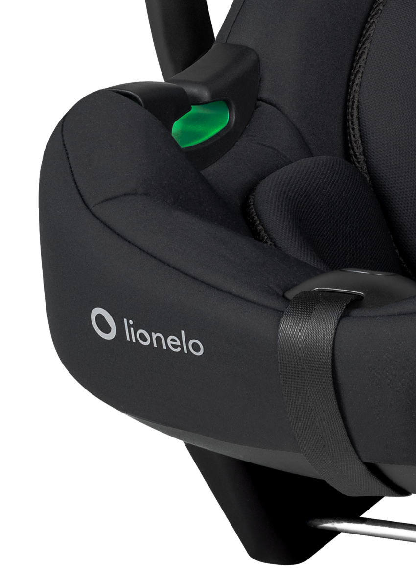 Fotelik z bazą ISOFIX Astrid i-Size Set Black Onyx - Lionelo