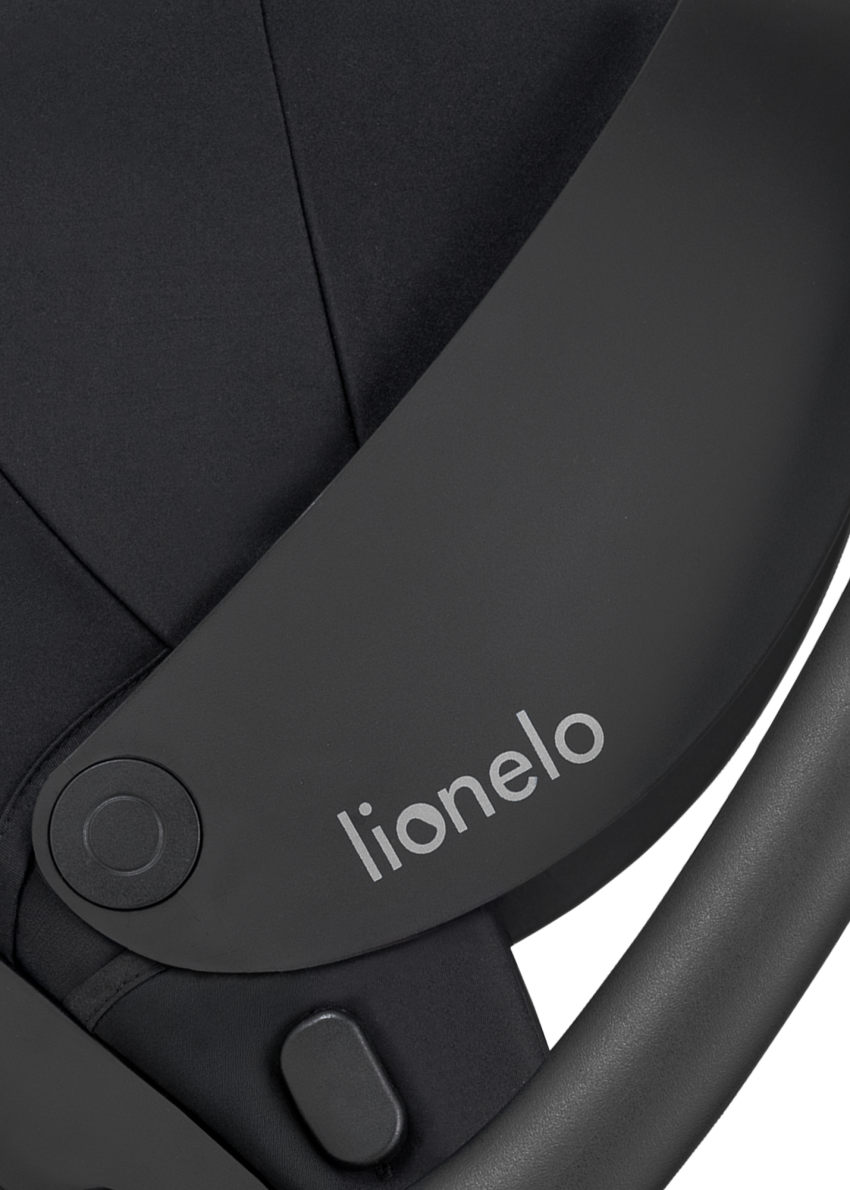 Fotelik z bazą ISOFIX Astrid i-Size Set Black Onyx - Lionelo