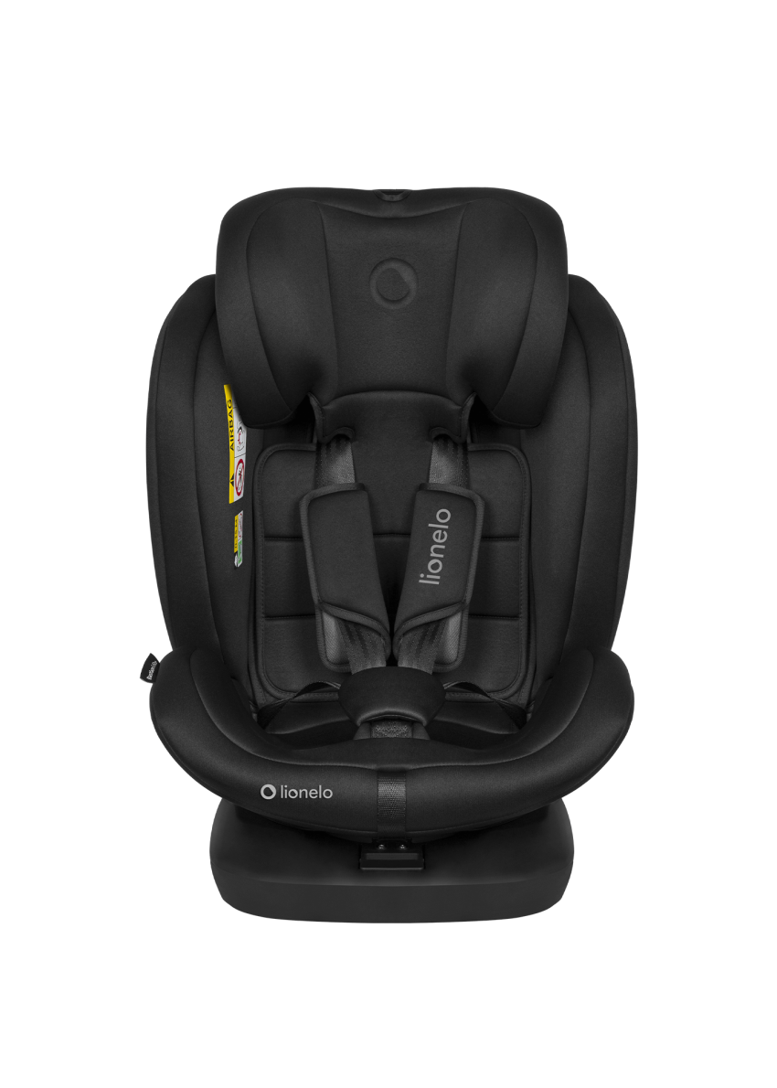 Fotelik samochodowy Bastiaan i-Size Black Grey - Lionelo