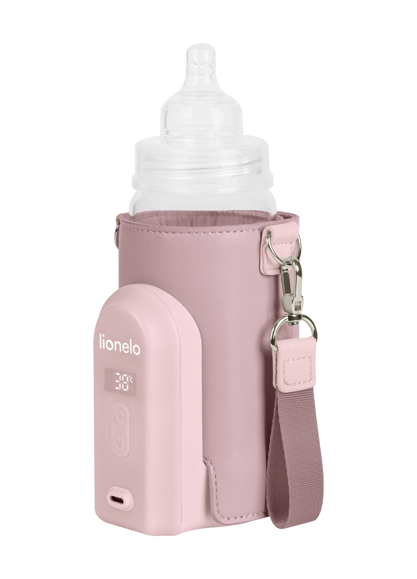 Mobilny podgrzewacz do mleka do 9 h Thermup Go Evo Pink Mist