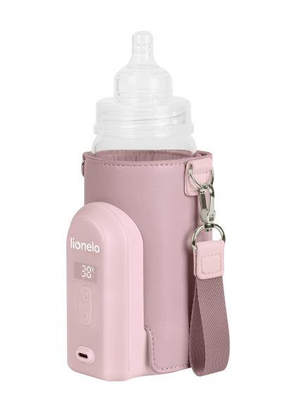 Mobilny podgrzewacz do mleka do 9 h Thermup Go Evo Pink Mist