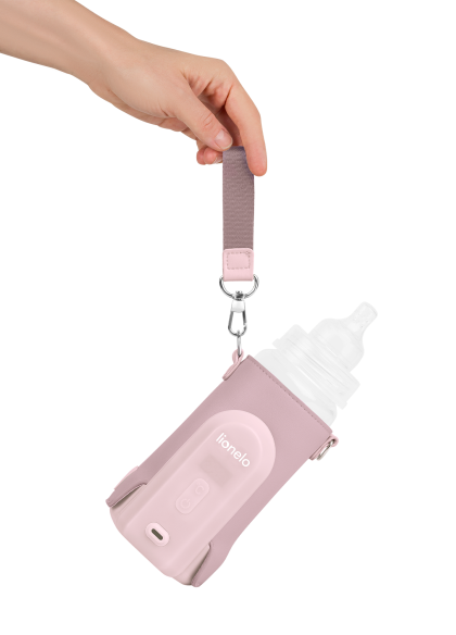 Mobilny podgrzewacz do mleka do 9 h Thermup Go Evo Pink Mist