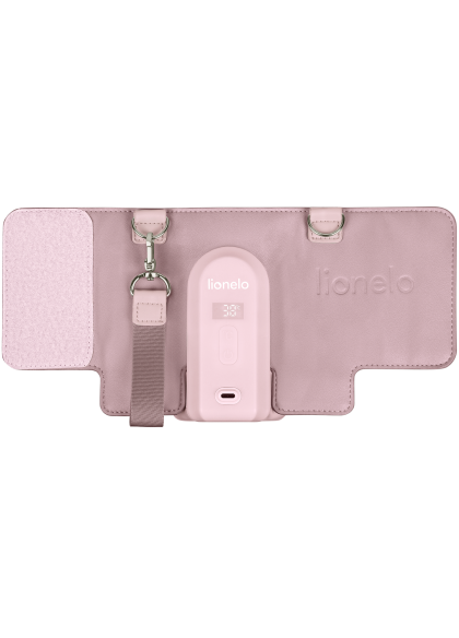 Mobilny podgrzewacz do mleka do 9 h Thermup Go Evo Pink Mist
