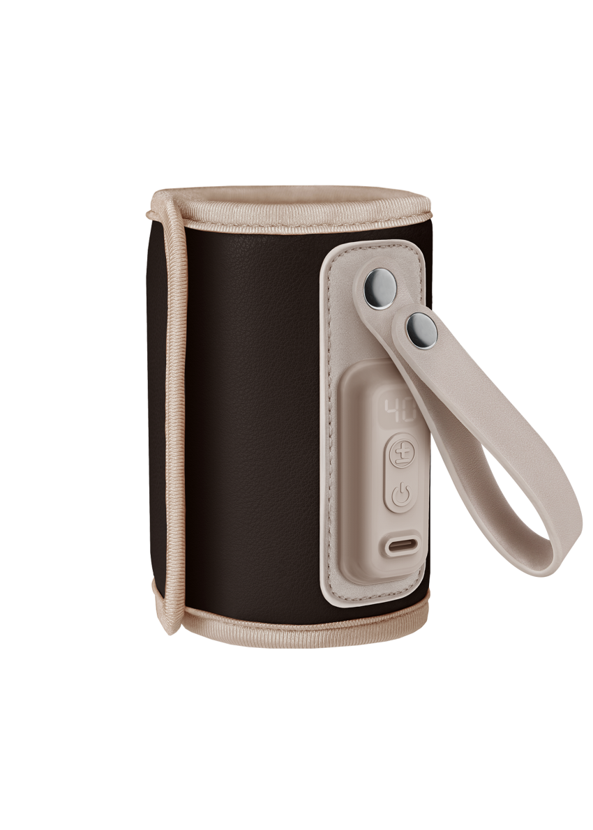 Mobilny podgrzewacz do mleka Thermup Go Brown Chocolate