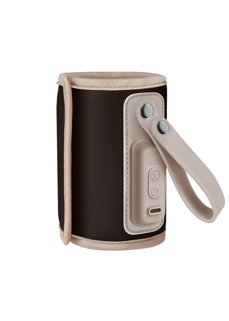 Mobilny podgrzewacz do mleka Thermup Go Brown Chocolate
