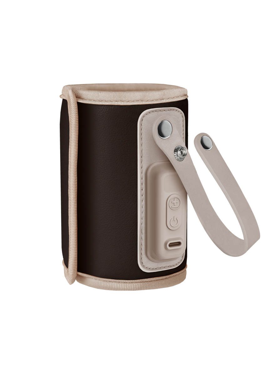 Mobilny podgrzewacz do mleka Thermup Go Brown Chocolate