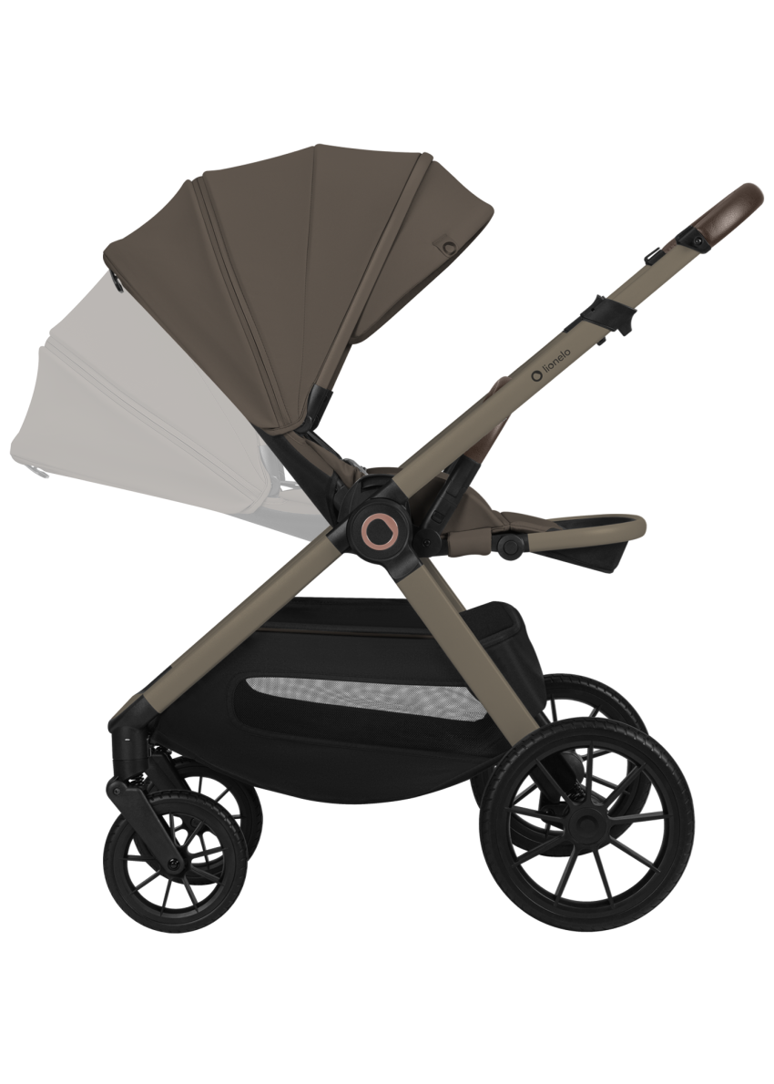 Wózek 3 w 1 z fotelikiem i-Size Layla Beige Taupe premium