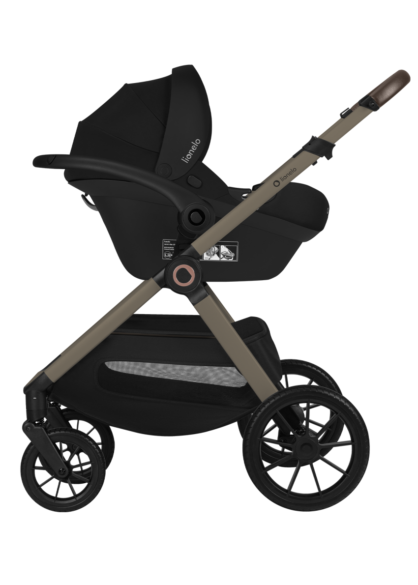 Wózek 3 w 1 z fotelikiem i-Size Layla Beige Taupe premium